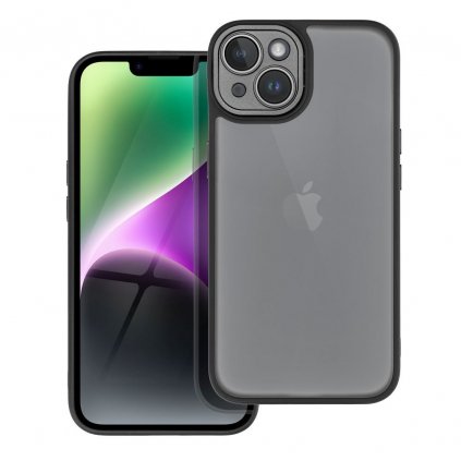 Farebný kryt VARIETE Case pre IPHONE 14 čierny