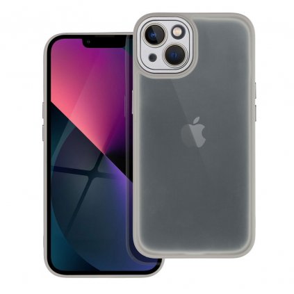 Farebný kryt VARIETE Case pre IPHONE 13 sivý