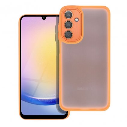 Farebný kryt VARIETE Case pre SAMSUNG A25 5G marhuľový