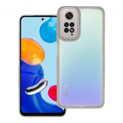 Farebný kryt VARIETE Case pre XIAOMI Redmi NOTE 11 / 11S sivý