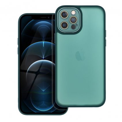 Farebný kryt VARIETE Case pre IPHONE 12 PRO zelený