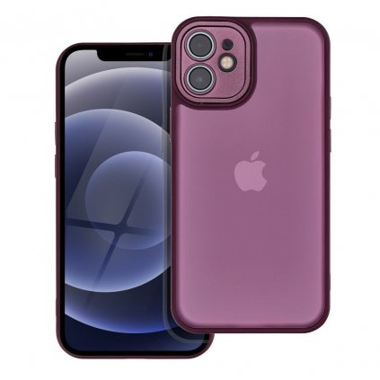 Farebný kryt VARIETE Case pre IPHONE 12 MINI fialový