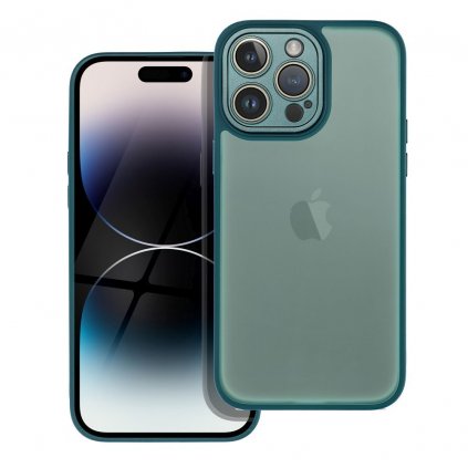 Farebný kryt VARIETE Case pre IPHONE 14 Pro Max zelený