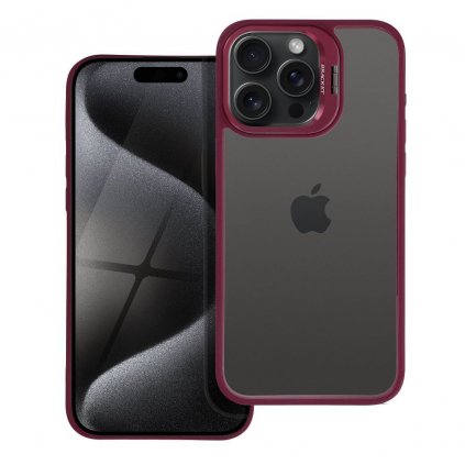 Kryt BRACKET CASE pre IPHONE 15 PRO MAX fialový