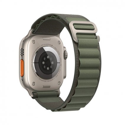 FORCELL F-DESIGN FA13 remienok pre Apple Watch 42/44/45/49 mm zelený