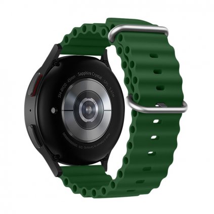 FORCELL F-DESIGN FS01 remienok pre Samsung Watch 20 mm zelený zelený