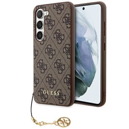 GUESS pre SAMSUNG S24 GUHCS24SGF4GBR (4G Charm) hnedé