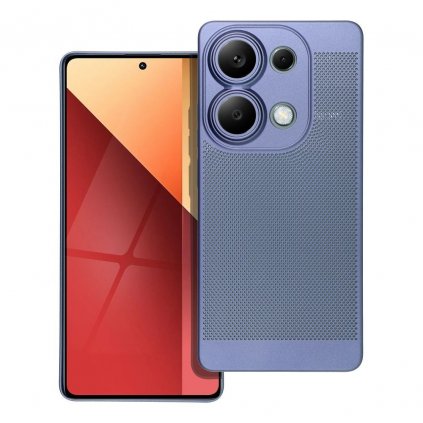 Štýlový kryt BREEZY Case pre XIAOMI Redmi NOTE 13 PRO 4G modrý