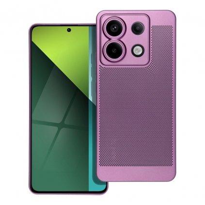 Štýlový kryt BREEZY Case pre XIAOMI Redmi NOTE 13 PRO 5G fialový