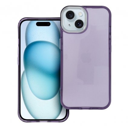 Extravagantný kryt PEARL pre IPHONE 15 fialový