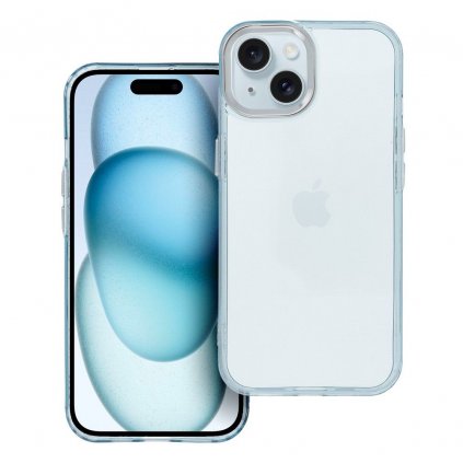 Extravagantný kryt PEARL pre IPHONE 15 Plus svetlo modrý