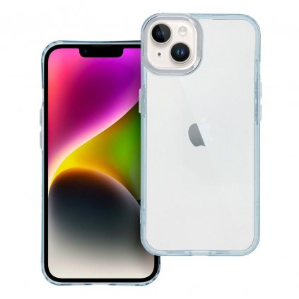 Extravagantný kryt PEARL pre IPHONE 14 svetlo modrý