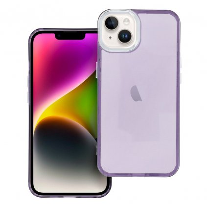 Extravagantný kryt PEARL pre IPHONE 14 fialový