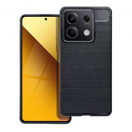 Puzdro CARBON pre XIAOMI Redmi NOTE 13 5G čierne