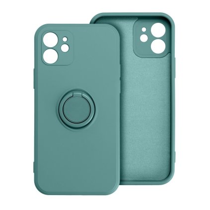 Puzdro SILICONE RING pre IPHONE 16 Pro Max zelené