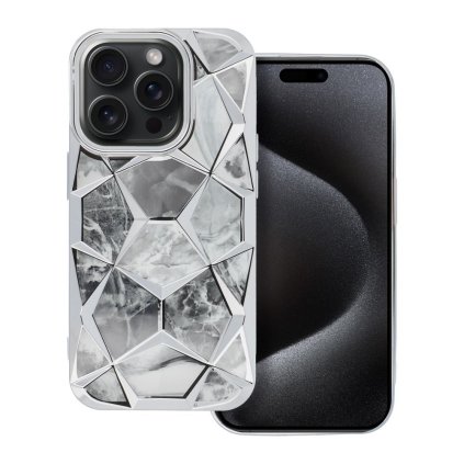 Štýlový kryt TWINKI pre IPHONE 11 PRO strieborný