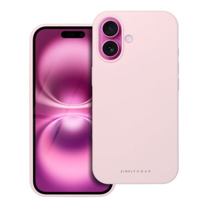 Kryt ROAR case CLOUD SKIN for IPHONE 16 ružový