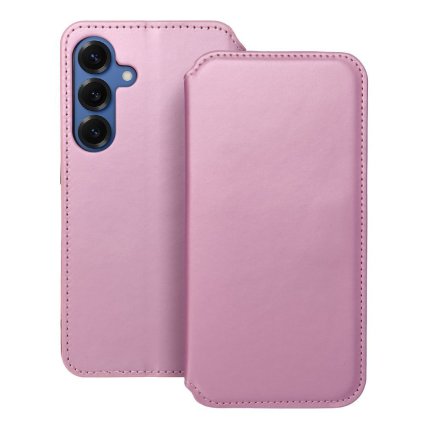 Obal DUAL POCKET Book case pre SAMSUNG S25 ružový