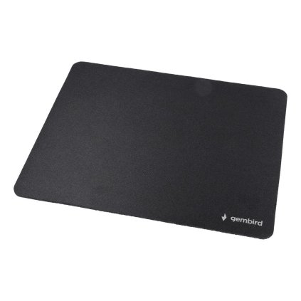 Podložka pod myš s protišmykovou gumovou spodnou stranou, 220 x 180 x 2 mm, čierna farba (MP-S-BK)