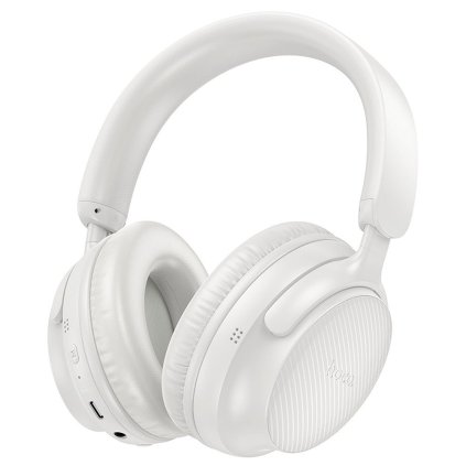 Bezdrôtové bluetooth slúchadlá HOCO s konektorom W53 biela