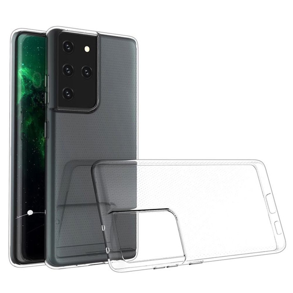 Priehľadné puzdro Back Ultra Slim 0,5mm pre SAMSUNG S21 Ultra