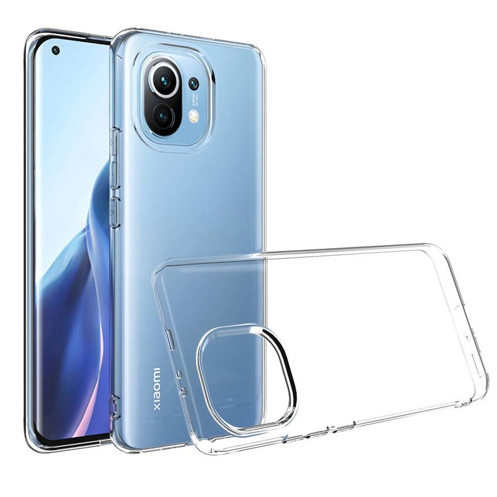 Priehľadné puzdro BACK CASE ULTRA SLIM 0,5 mm pre Xiaomi Mi 11 Lite 5G / Mi 11 Lite LTE ( 4G )