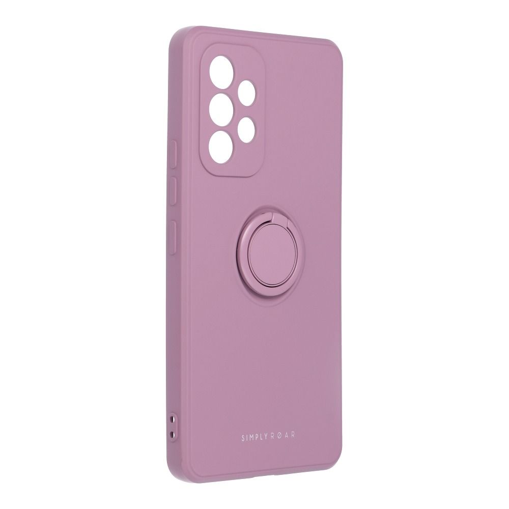 Puzdro ROAR case AMBER for SAMSUNG A53 5G fialové