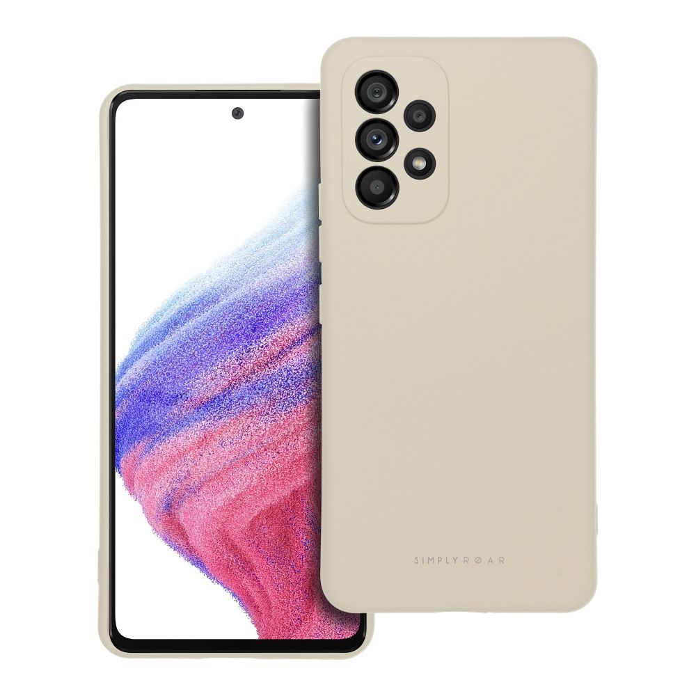 Puzdro ROAR case SPACE for SAMSUNG A53 5G krémové