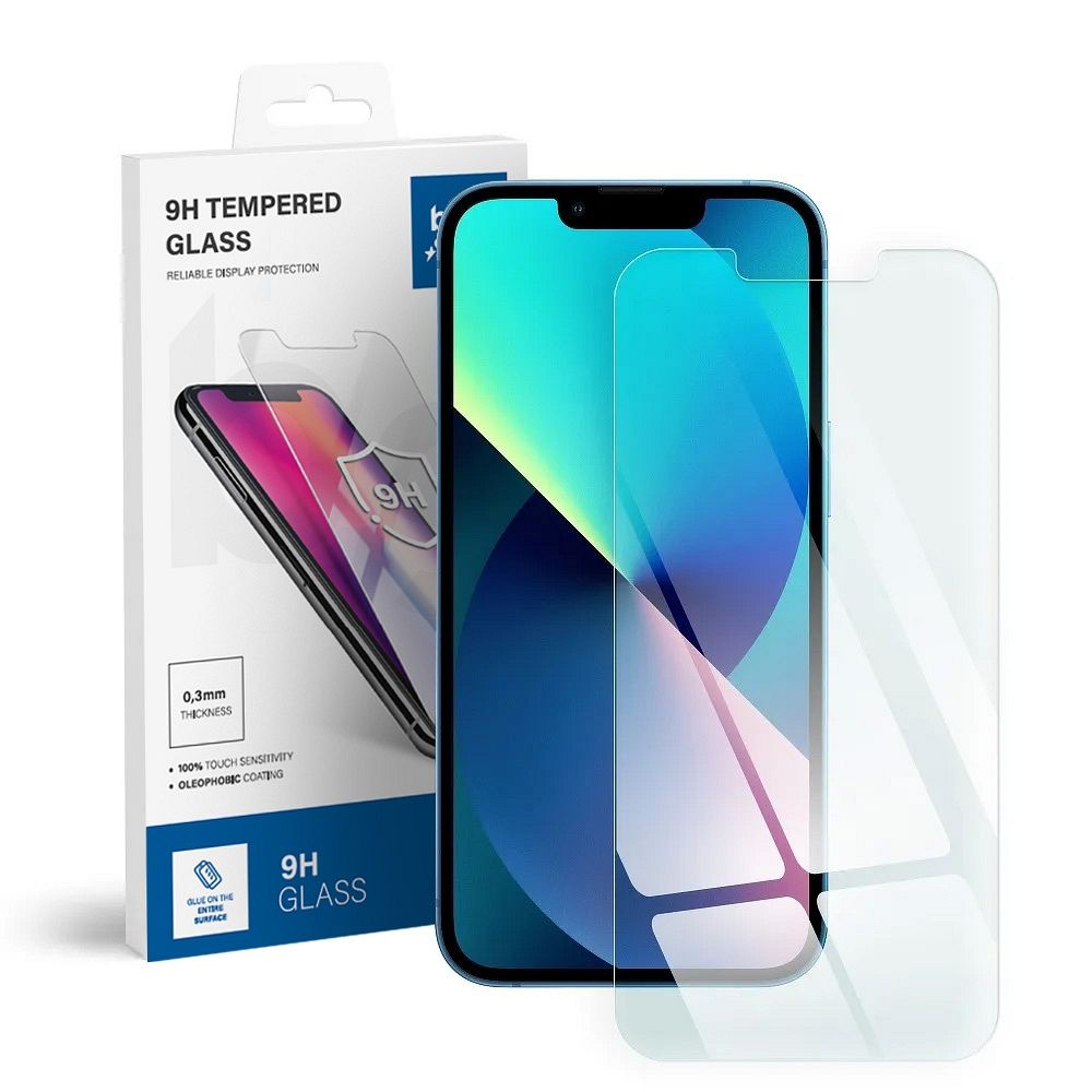 Ochranné tvrdené sklo Blue Star pre IPHONE 13/13Pro/14/16e