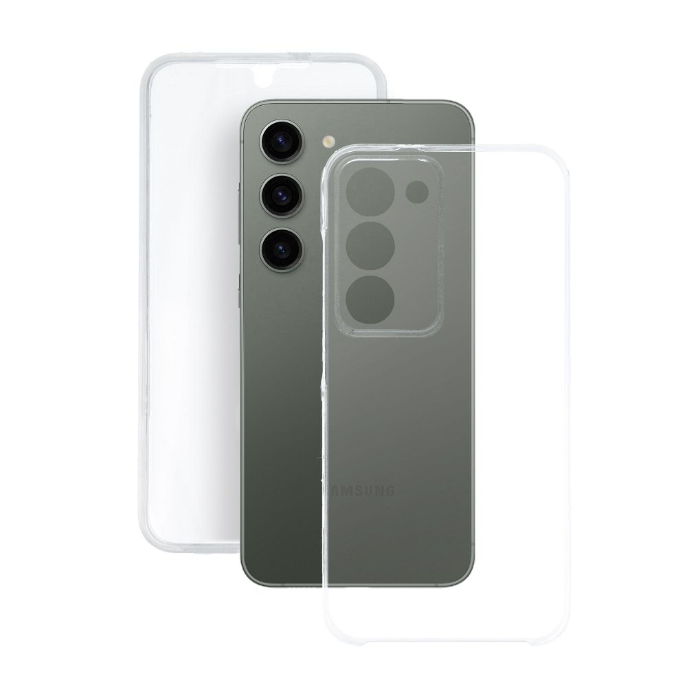 Priehľadné puzdro 360 Full Cover pre mobil Xiaomi červenémi NOTE 11 / NOTE 11S