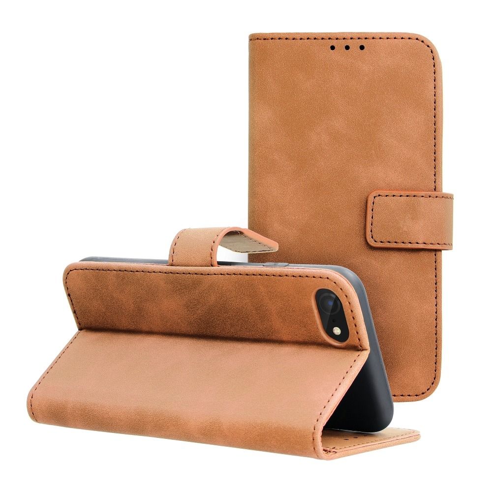 Obal TENDER Book pre IPHONE 7 / 8 / SE 2020 / SE 2022 hnedý