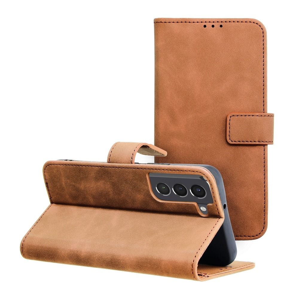 Obal TENDER Book pre SAMSUNG A13 4G hnedý