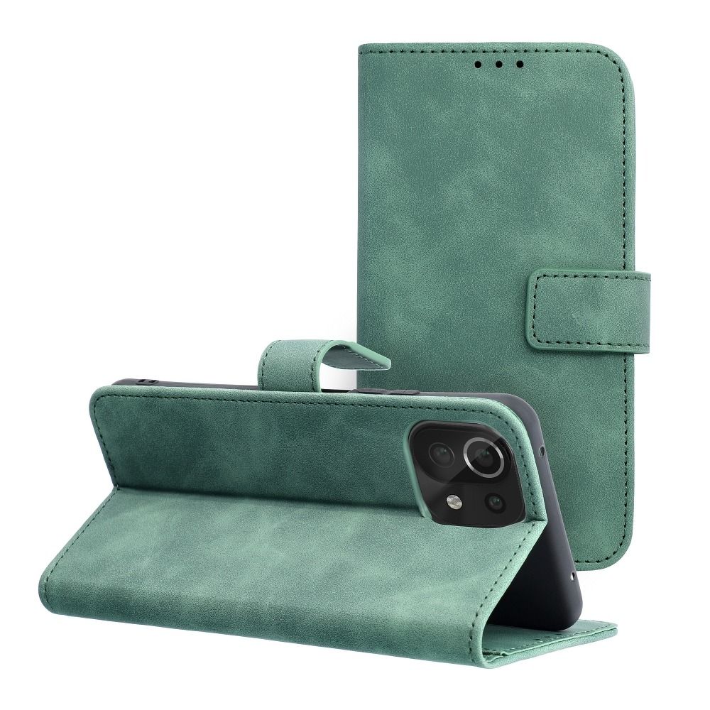 Obal TENDER Book pre XIAOMI Redmi Note 10 Pro / Redmi Note 10 Pro Max zelený