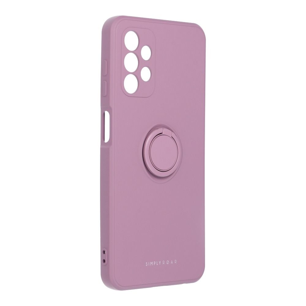 Puzdro ROAR case AMBER for SAMSUNG A13 4G fialové