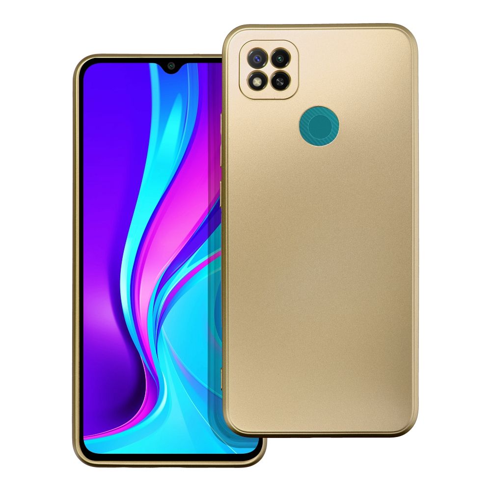 Elegantné puzdro METALLIC Case pre XIAOMI Redmi 9C zlaté