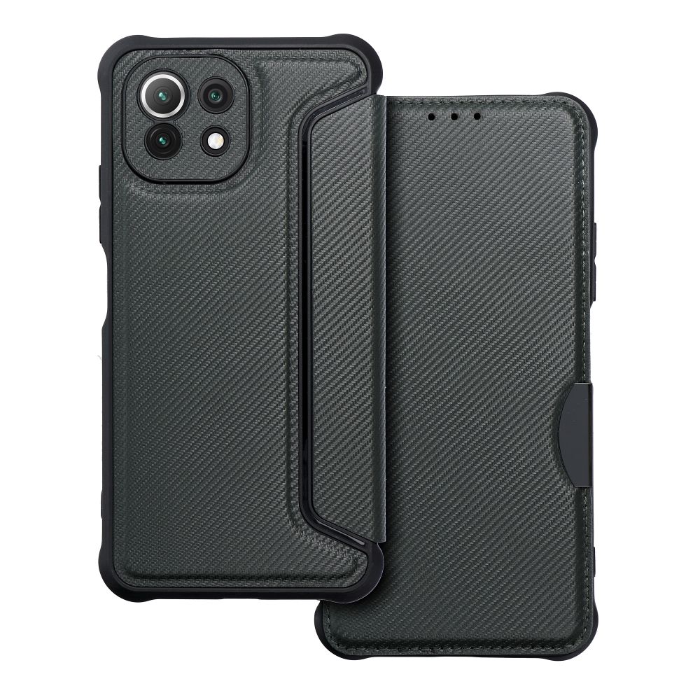Puzdro RAZOR Book pre Xiaomi Mi 11 Lite 5G / Mi 11 Lite LTE ( 4G ) / Mi 11 Lite NE čierne