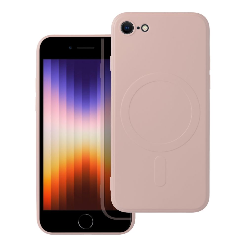 Obal SILICONE MagSafe pre IPHONE 7 / 8 / SE 2020 / SE 2022 ružový