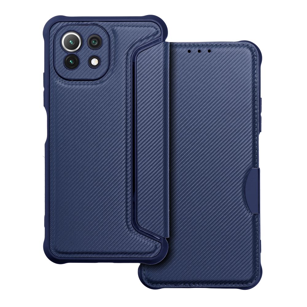 Puzdro RAZOR Book pre Xiaomi Mi 11 Lite 5G / Mi 11 Lite LTE ( 4G ) / Mi 11 Lite NE modré