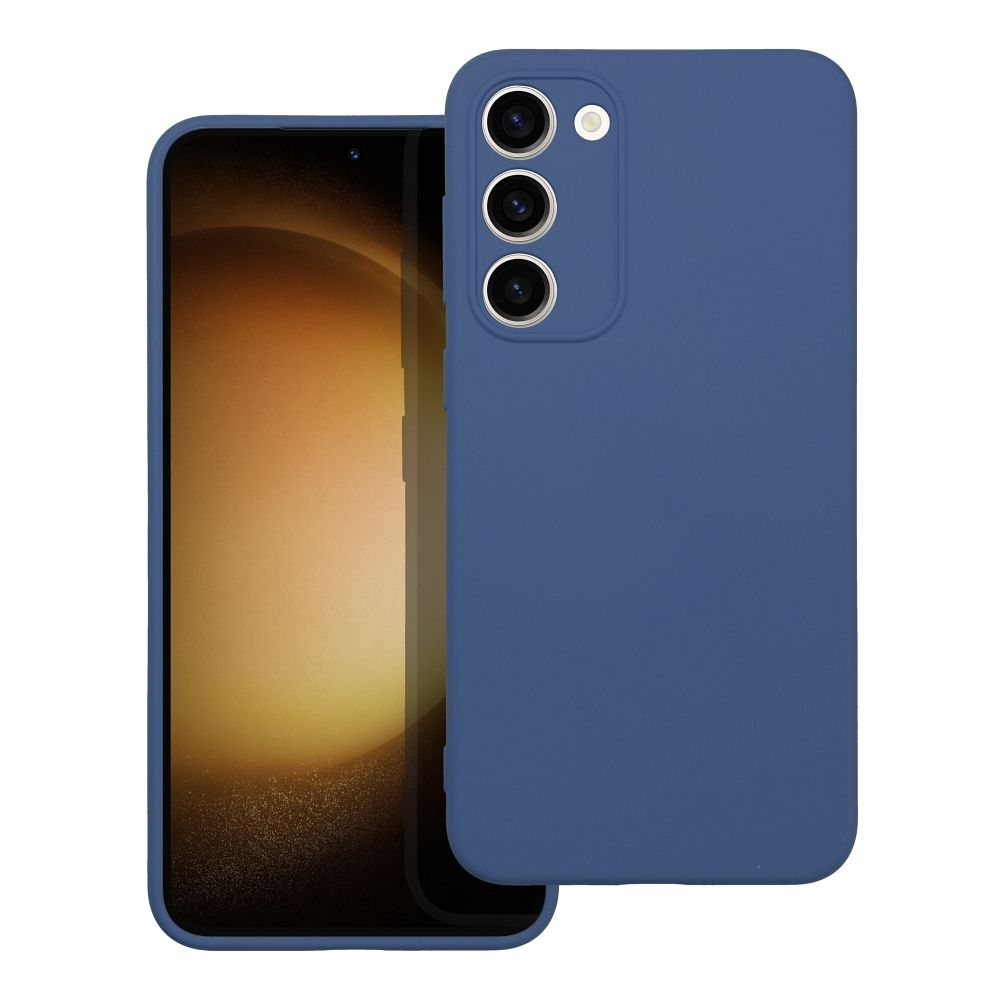 Moderný kryt SILICONE pre SAMSUNG S23 Plus modrý