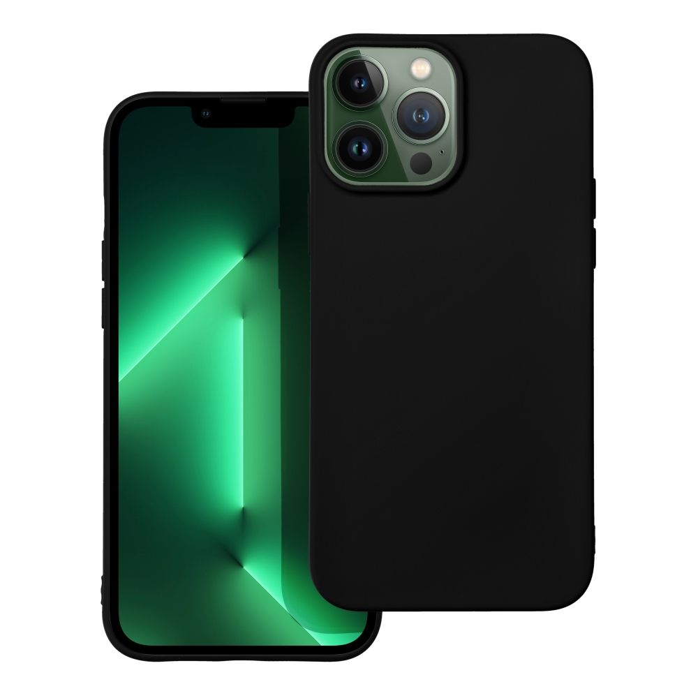 Puzdro Case for iPhone 13 PRO MAX Soft čierne