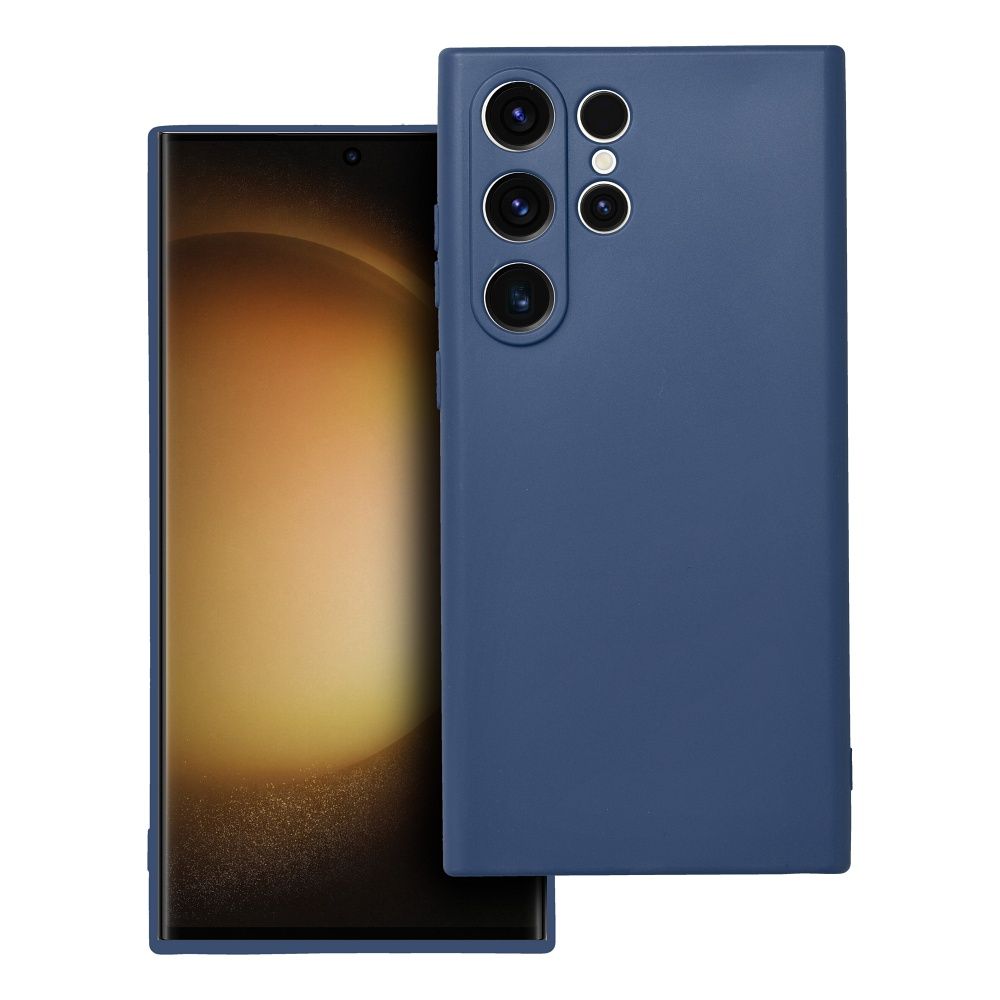 Puzdro Forcell SOFT pre SAMSUNG S23 Ultra tmavo modré