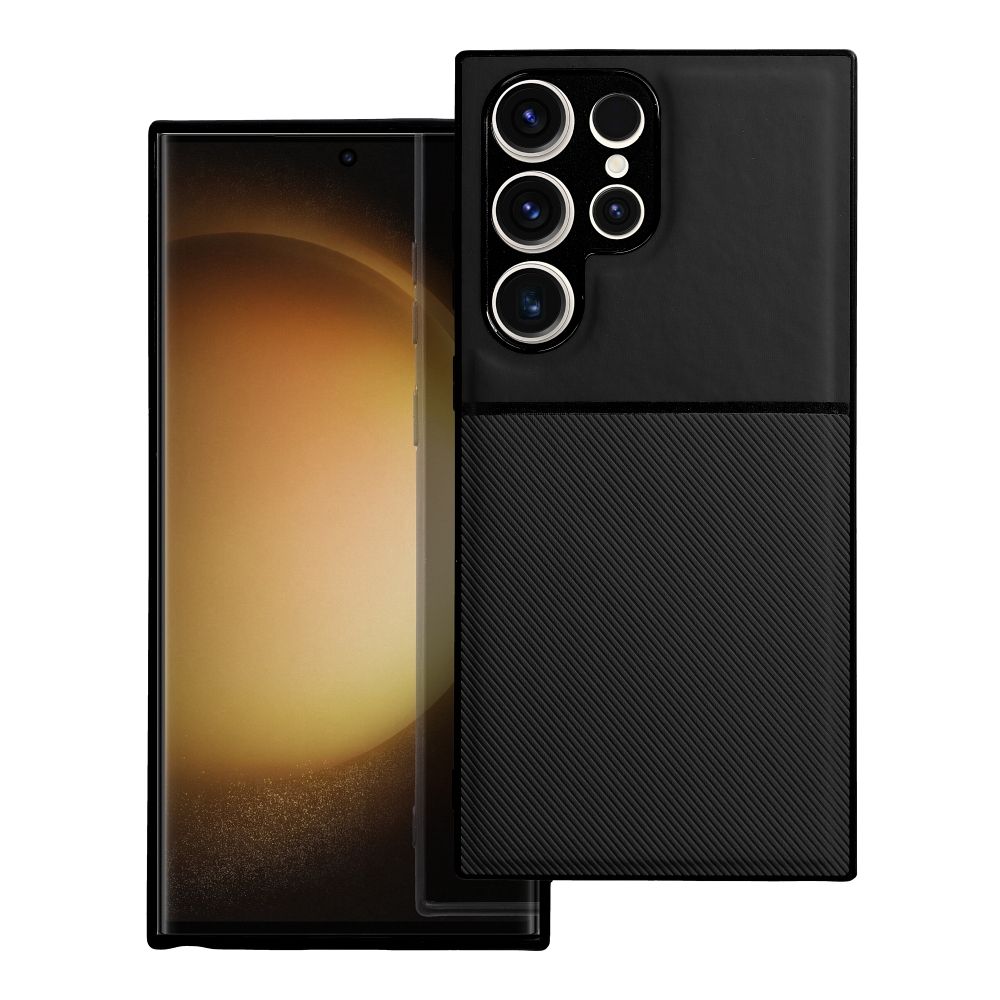 Štýlový kryt Forcell Noble pre SAMSUNG S23 Ultra čierny