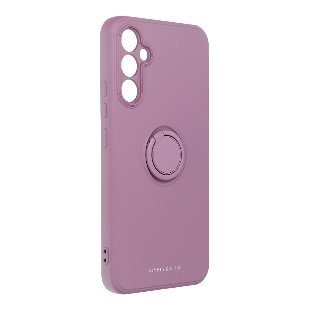 Puzdro ROAR case AMBER for SAMSUNG A34 5G fialové