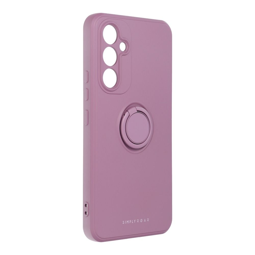 Puzdro ROAR case AMBER for SAMSUNG A54 5G fialové