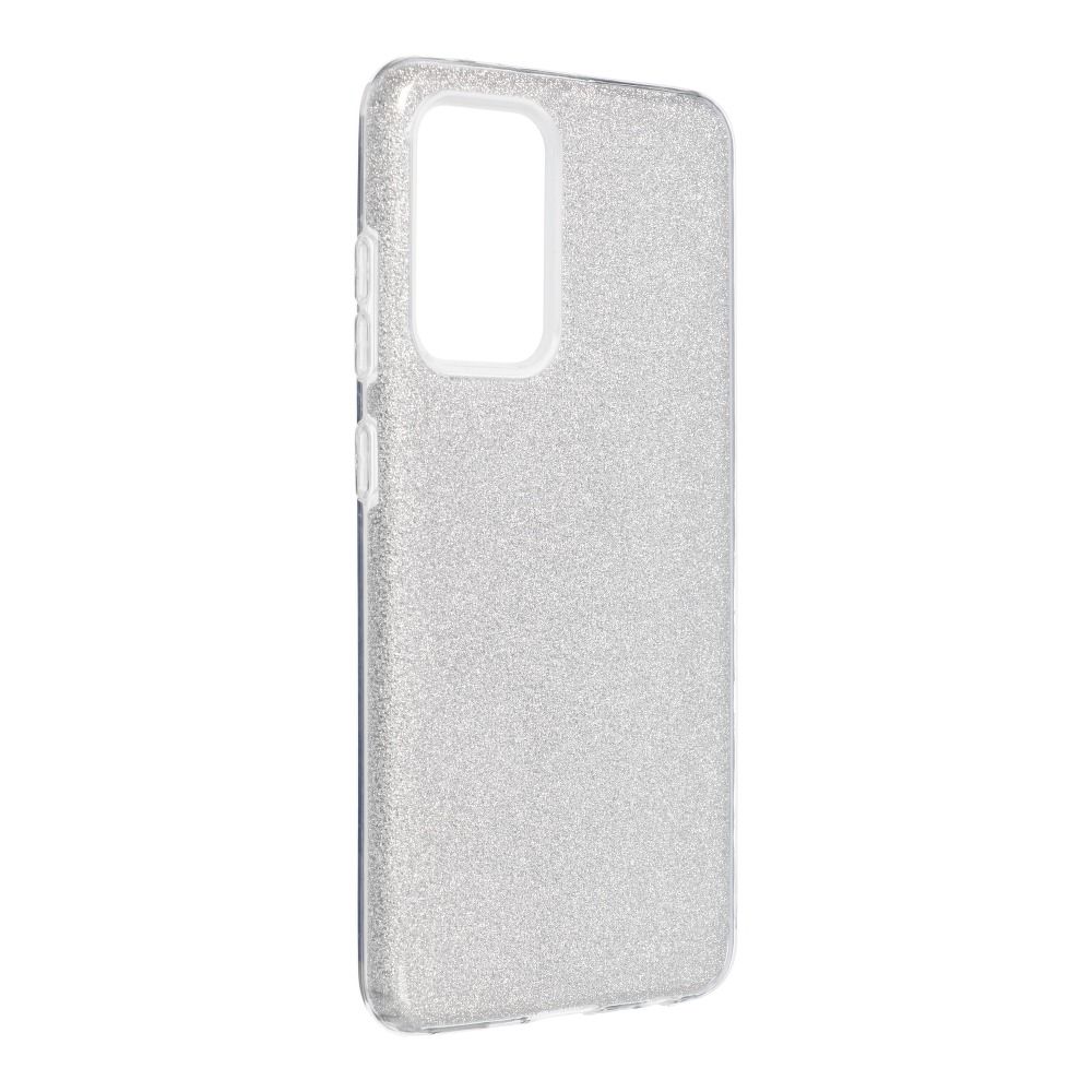 Kryt SHINING pre SAMSUNG A52 5G / A52 LTE ( 4G ) / A52S strieborný