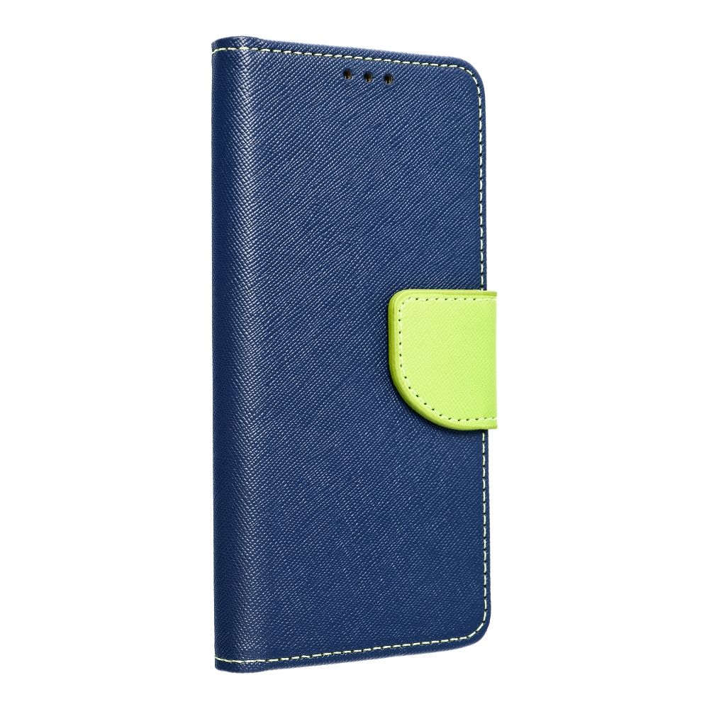 Puzdro FANCY Book pre XIAOMI 13 PRO modré / limetkové
