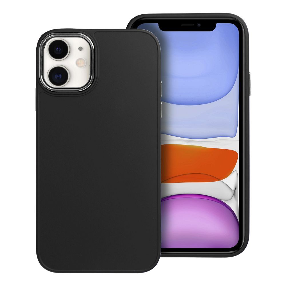 Štýlový kryt FRAME Case pre IPHONE 11 čierny