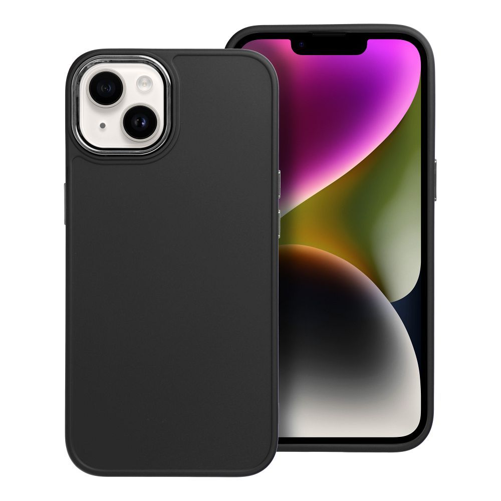 Štýlový kryt FRAME Case pre IPHONE 14 čierny