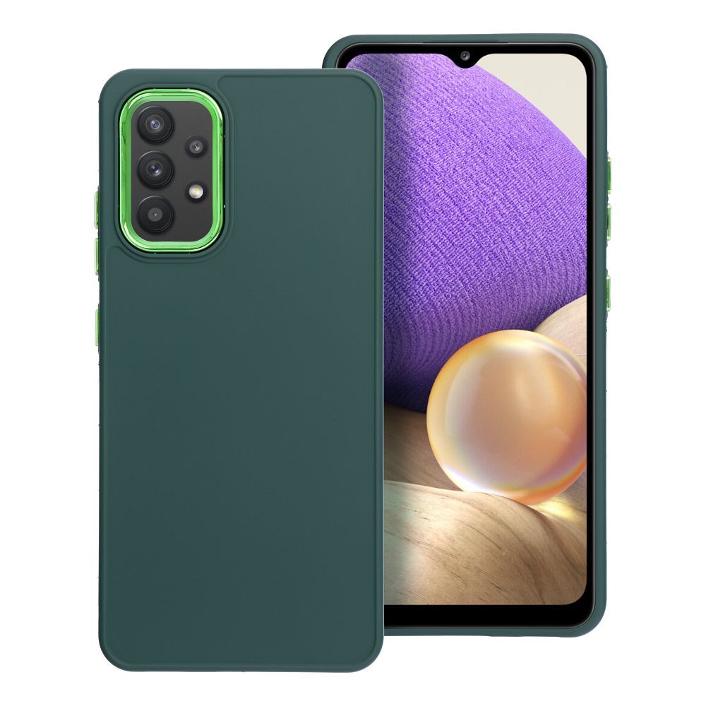 Štýlový kryt FRAME Case pre SAMSUNG A32 LTE ( 4G ) zelený