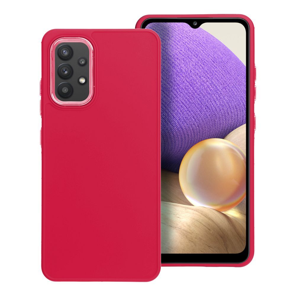 Štýlový kryt FRAME Case pre SAMSUNG A32 LTE ( 4G ) červený